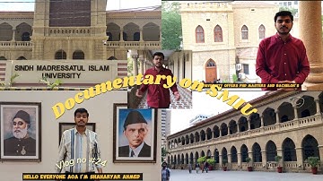 Documentary on Smiu / smiu /Sindh Madressatul Islam university Documentary (English)#smiu