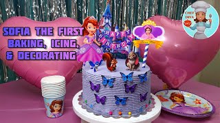 Sofia The First | Baking,Icing,Decorating | Chocolate cake | Buttercream | Choc Ganache | Chef Diva