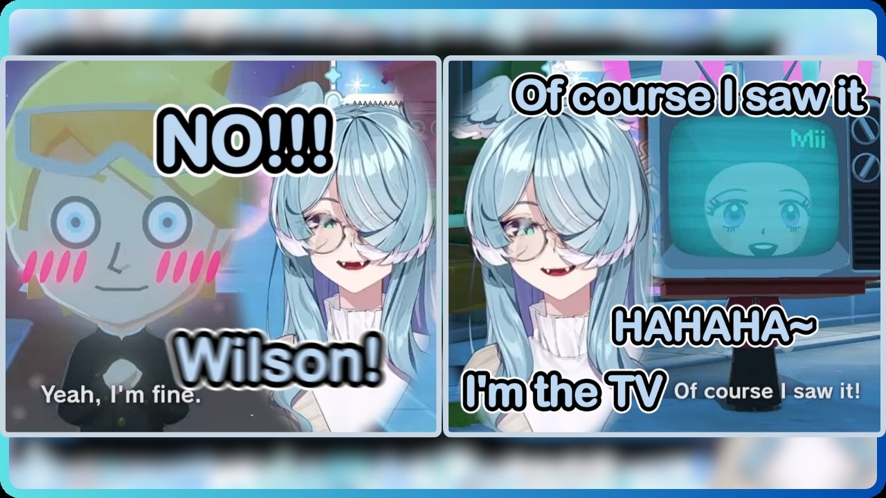 This is so funny. From Wilson falling in love to Enna’s TV costume😂😭