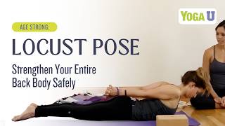 Jasmine Punzalan - Locust Pose: Strengthen Your Entire Back Body Safely