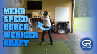 Mehr Geschwindigkeit Durch Weniger Krafteinsatz Im Golfschwung