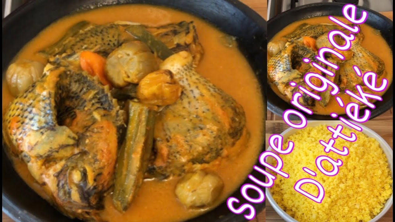 Soupe d’attiéké poisson