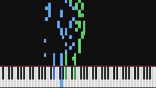 Johann Schop - Break Forth, O Beauteous Heavenly Light | Piano Visualization