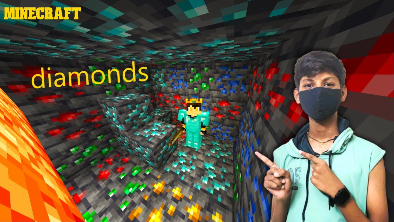 Finding Diamonds in Survival Minecraft Series 😱 Pisfull Gaming - YouTube