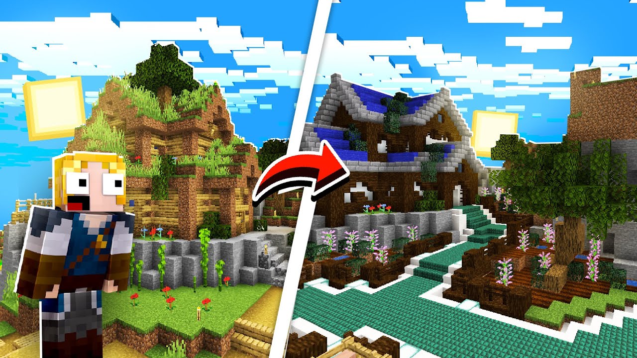REFORMEI MINHA CASA no Minecraft! - Forever Mapa 3 #64
