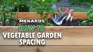 How To Space a Vegetable Garden | Menards