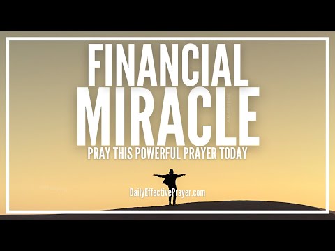 Prayer For Miracle Financial Breakthrough | Powerful Prayer Against Debt