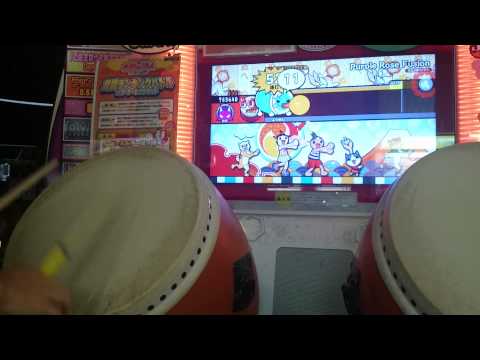 (太鼓の達人ムラサキ) Purple Rose Fusion ラスゴー完全ヴァーナスでフルコンボ