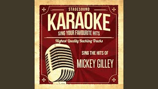 Tears Of The Lonely (Originally Performed By Mickey Gilley) (Karaoke Version)