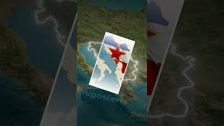🌍 কীভাবে এক বিশাল দেশ ৬ টুকরো হয়ে গেল? 😨 | The Collapse of Yugoslavia #geopolitics #facts #history