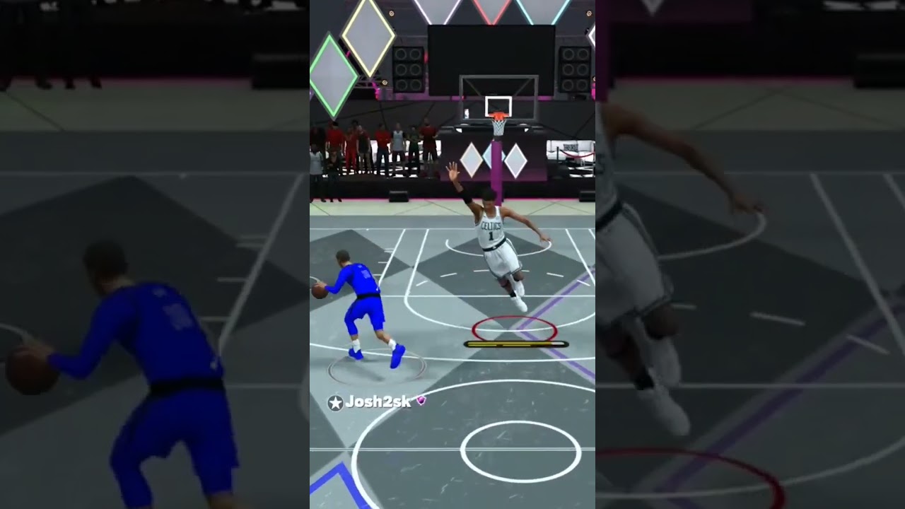 Tacko Fall Gets A Big Block On Steph Curry!!! 