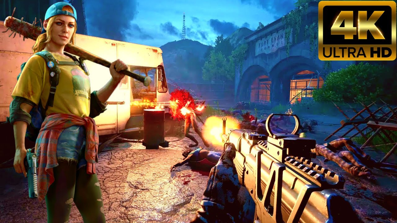 Back 4 Blood - 4K 60FPS Maxed Out Ultra Settings PC GAMEPLAY (No Commentary)