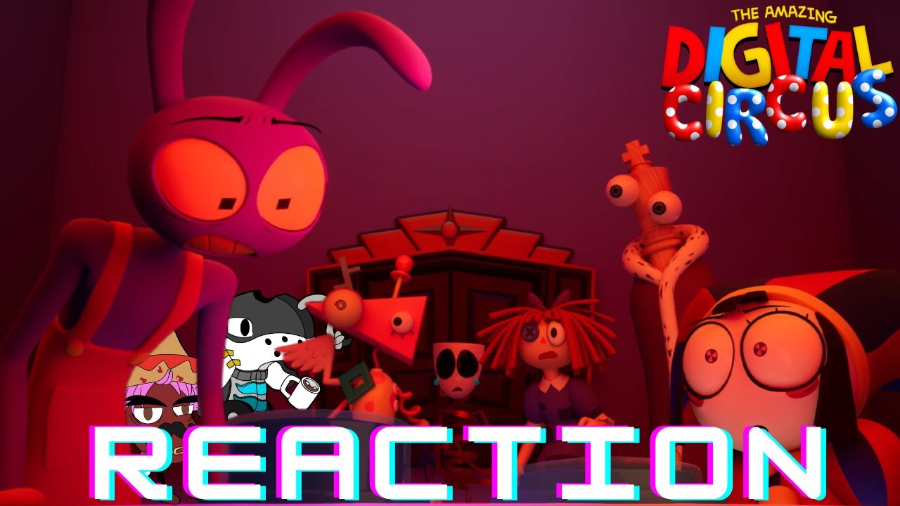 Two idiots react to THE AMAZING DIGITAL CIRCUS - Ep 7: Beach Episode by @GLITCH