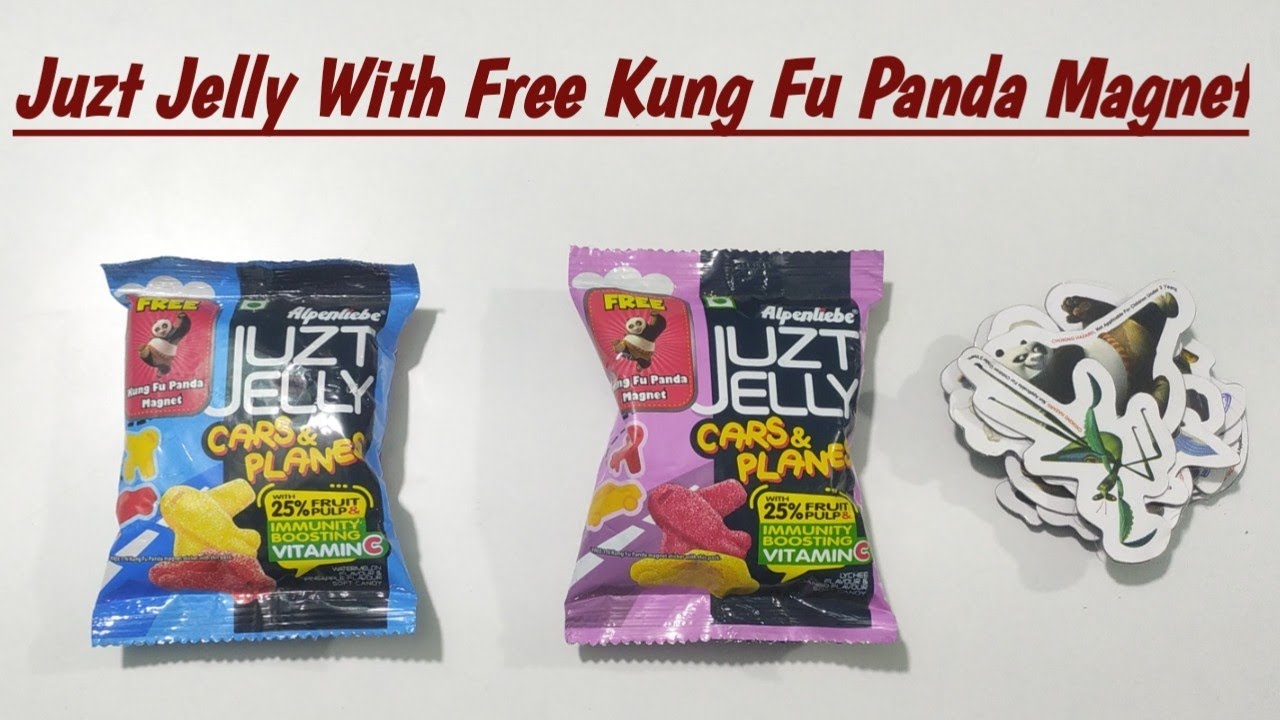 Juzt Jelly With Free Kung Fu Panda Review YouTube