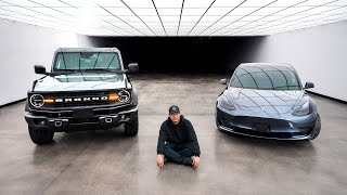 Ford Bronco Vs Tesla Model 3... A Feature Comparison