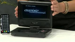 auvisio Portabler DVD-/DVB-T-/Media-Player DVB-810 mit 17,8 cm-TFT