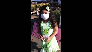 Kiah going to pumpkin patch at Meadows Farm