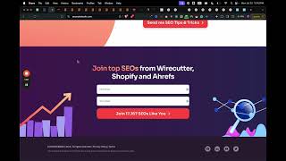 One Minute SEO Audit - Free SEO Tools, plus my Fave Ahrefs and Semrush Screens