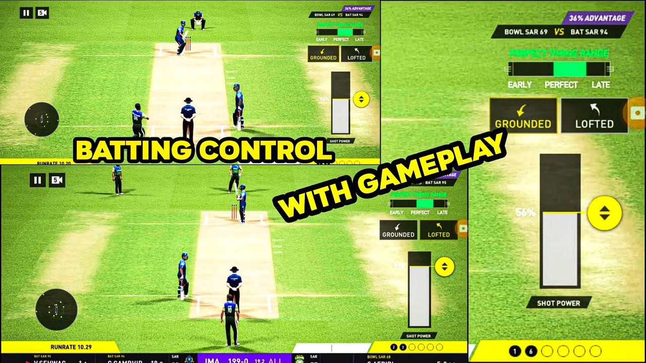 Batting control in dream cricket 24batting tips and tricks in dream
