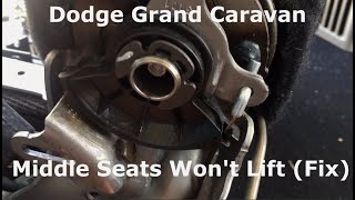 Dodge Grand Caravan (2010-2018) Seats Not Folding Up Fix (Riser Cable Fix)