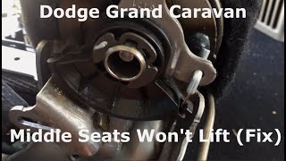 Dodge Grand Caravan (20102018) Seats Not Folding Up Fix (Riser Cable Fix)