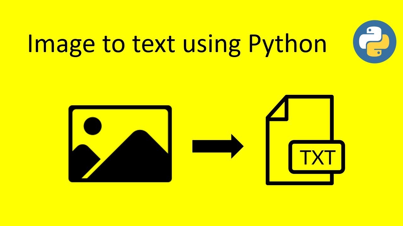 How to extract text from the image using Python