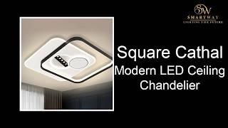 Cathal Smart Modern LED Ceiling Light Unboxing Video