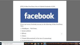 10 Best Free Proxy Sites to Unblock Facebook of 2020 screenshot 5
