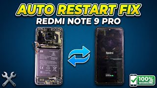 Redmi Note 9 Pro Auto Restart Problem || Automatic Power On Off Problem || Restart issue