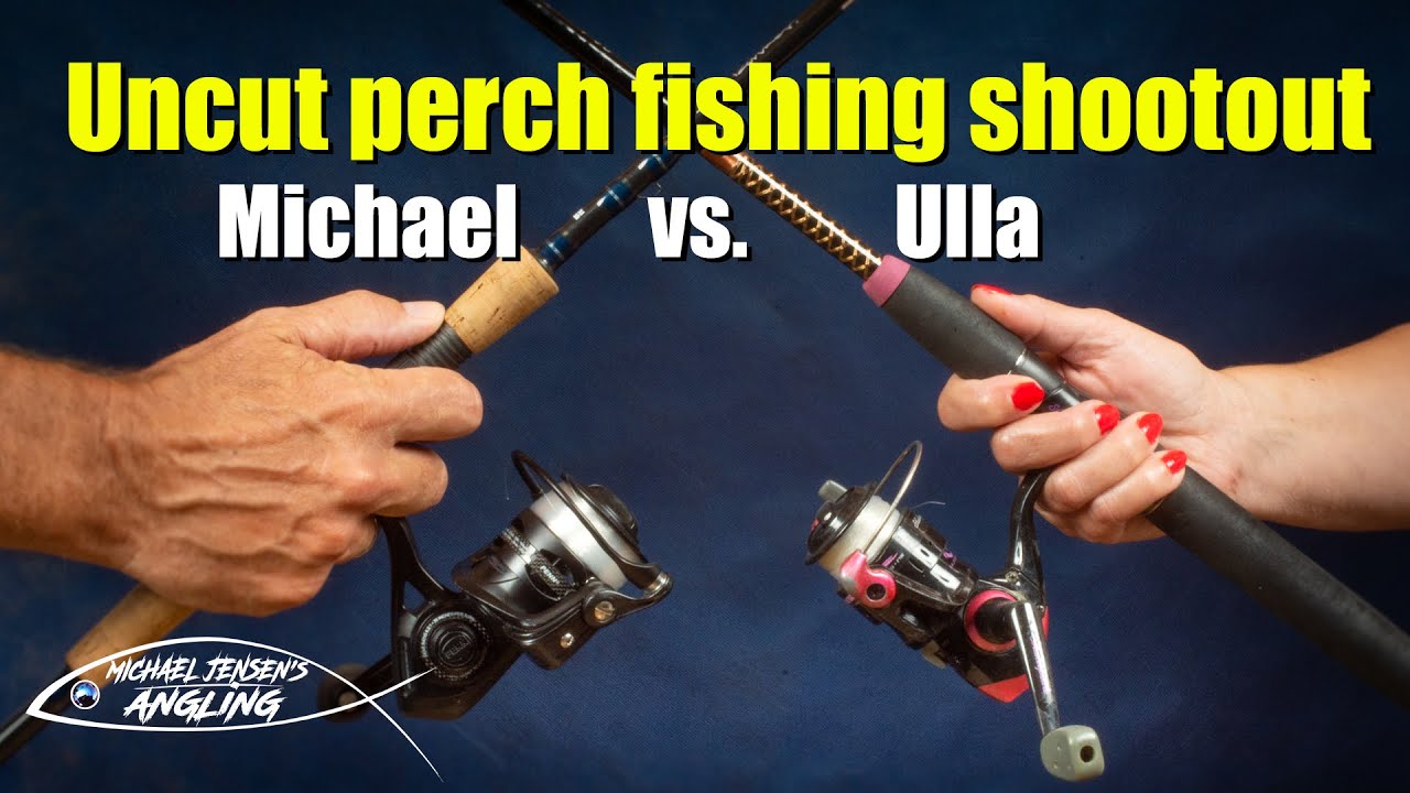 Uncut perch fishing shootout - jig fishing - Michael Jensens Angling