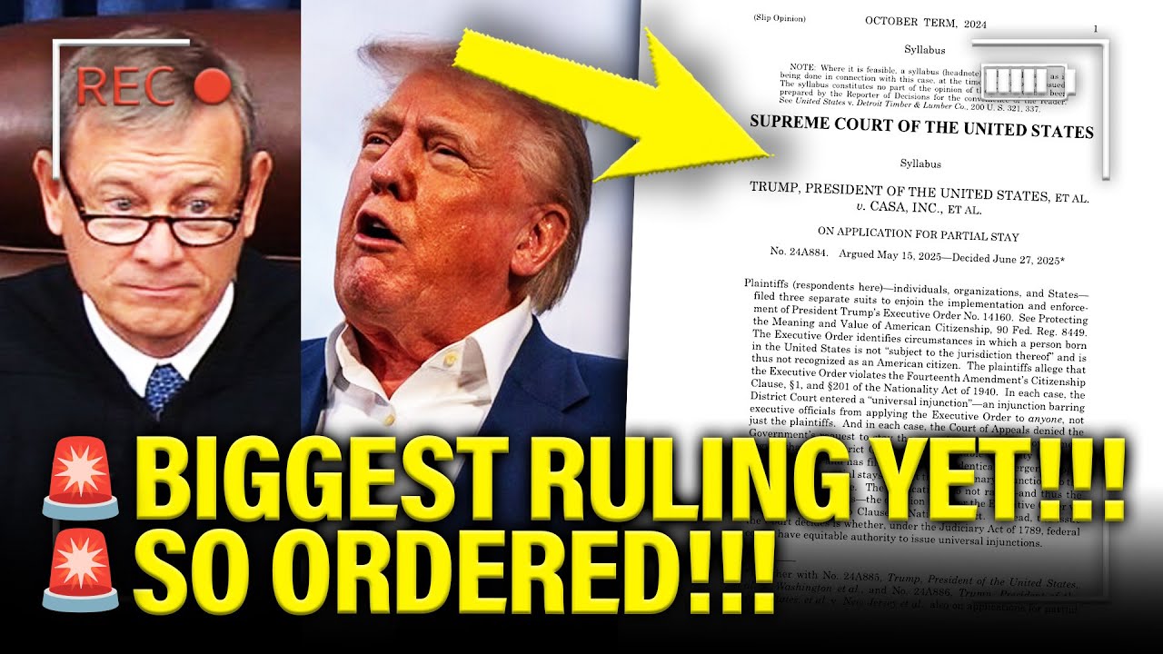 🚨 Supreme Court makes BIGGEST RULING of Term