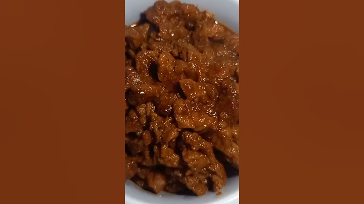 RENDANG DAGING SAPI TANPA SANTAN