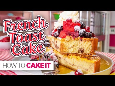 GIANT French Toast CAKE!! | How To Cake It