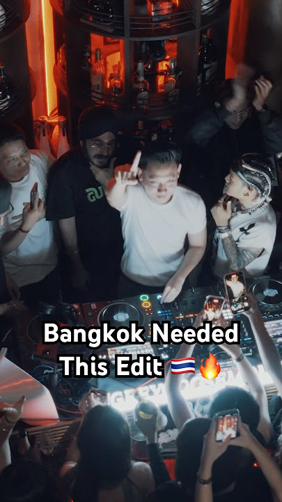 Y3llO surprised Bangkok with this Thai Edit 🇹🇭🔥 #y3llo #edit #thailand #edm #remix #bangkok