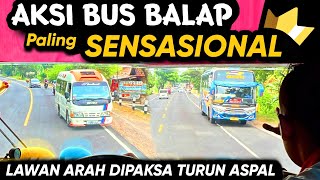 PECAH REKOR ‼️CREW SMA SOPIR BALAP SENSASIONAL 🔥 SUGENG RAHAYU vs MIRA | Trip Bus Balap Jawa Timuran