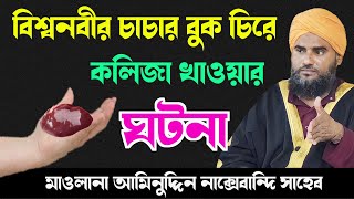 নবীর চাচার কলিজা খাওয়ার ঘটনা | Bangla Waz | মাওলানা আমিনুদ্দিন | Aminuddin Waz | Bangladesh waz