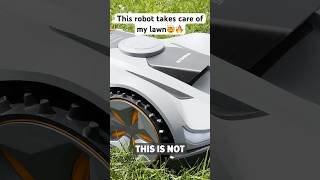 I upgraded my lawn with a wireless robot mower 🤩🦾