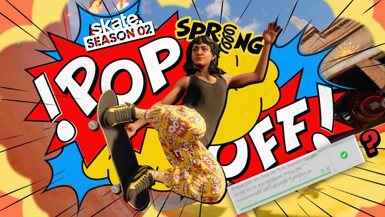 Riddles: Blast over a 15m Gap Grabbing 🛹✅ Skate Event Pop-Off 2#skate #easkate #season2 #riddles