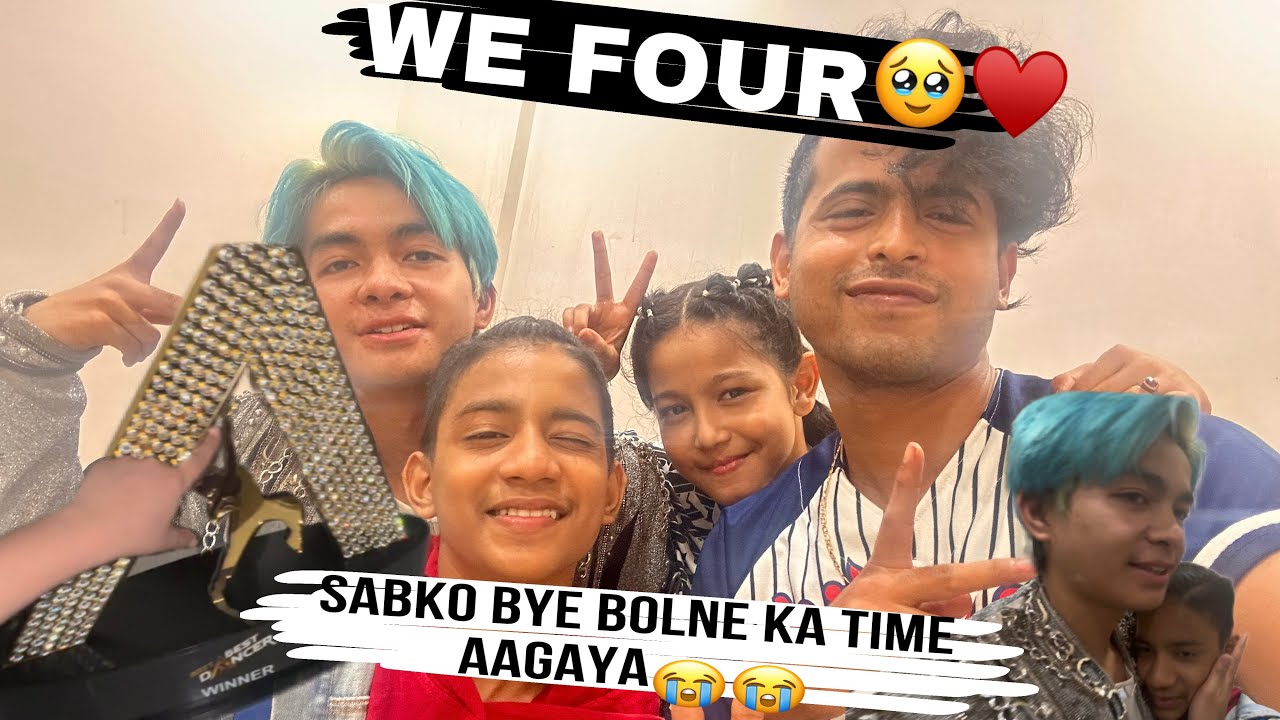 We Four🥹💖 Sabko bye bolne ka time aagaya😭😭♥️ Vlog92