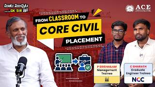 From Classroom to Core Civil Placement | ACE Engineering College | EAPCET CODE: ACEG