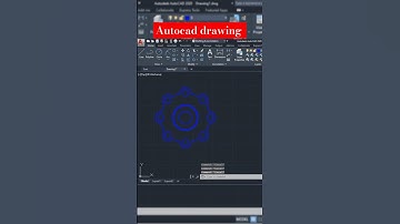 Autocad practice drawing mechanical | Autocad 2d drawing for beginners | #autocad #techstudybtech