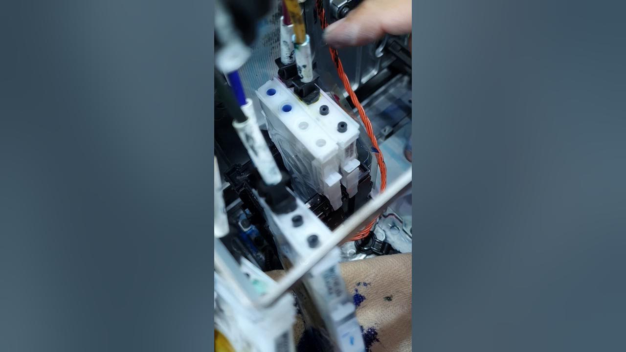 trocar de damper mimaki CJV150130 YouTube