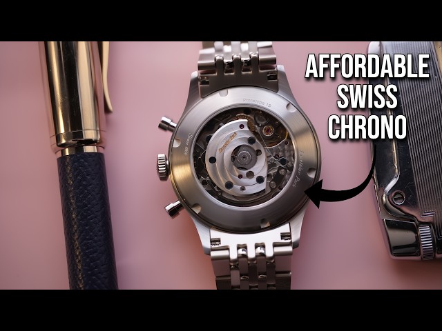 This Hand Wound Swiss Made Chronograph is Surprisingly Affordable