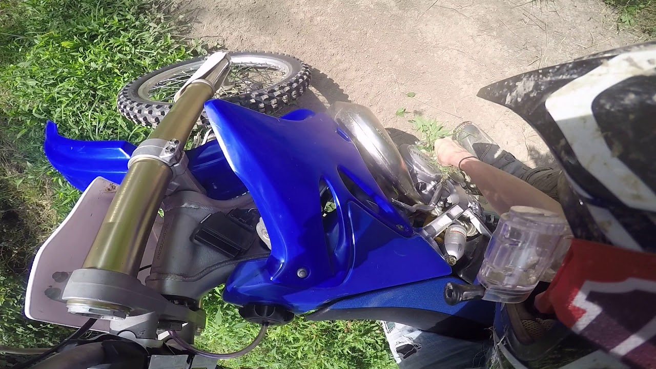 First time on my YZ 250... SCARED ME TO DEATH