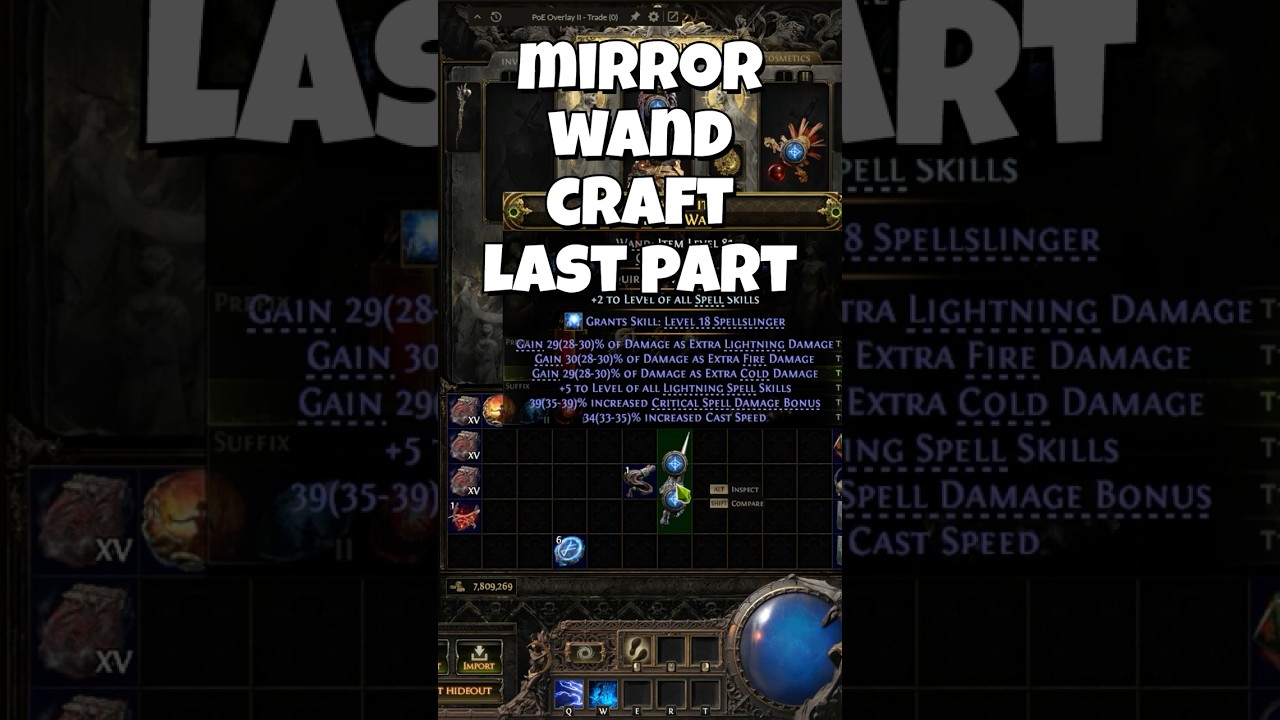 Path of Exile 2 - Third Edict Mirror Wand Craft 