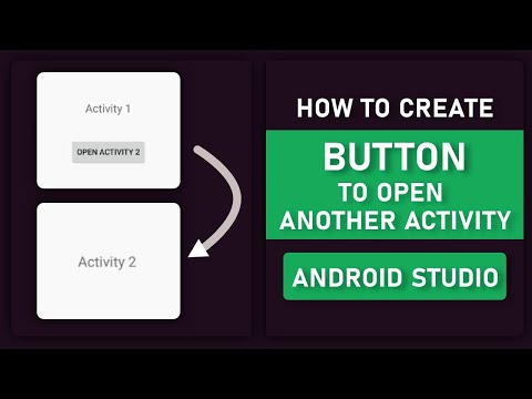 How to make a Button open a New Activity | Android studio | Java
