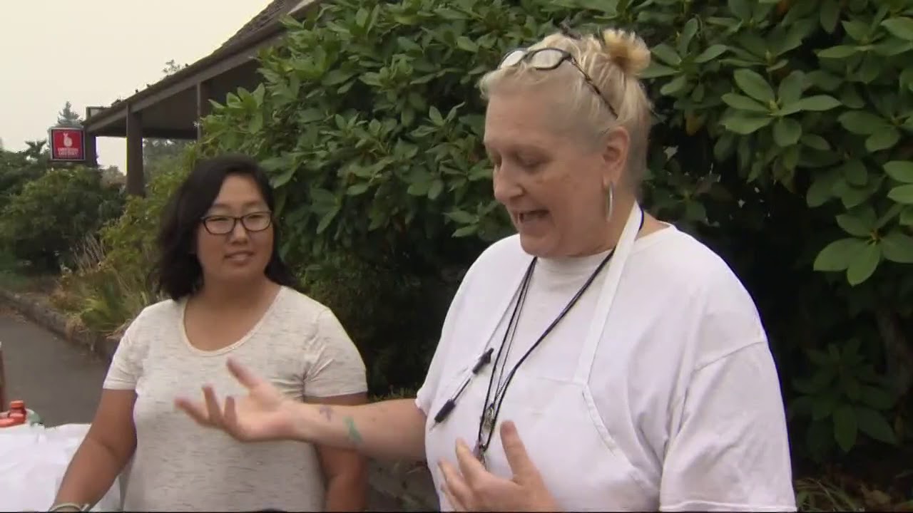 Crews worried about wind in Cascade Locks YouTube