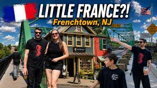 🇺🇸Hidden American Towns: We Explored "LITTLE FRANCE" here! FRENCHTOWN, NJ.