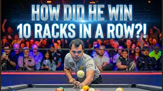 How Did he win 10 Racks in a row?!  | Aloysius Yapp vs Carlo Biado | US Open 2021