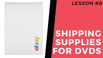 These Supplies I Use For Shipping DVDs | Sell DVDs On Ebay 2021 - Lesson #8
